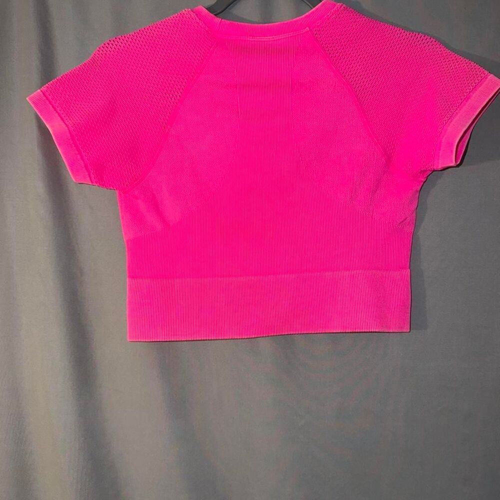 Hot pink Joy Lab crop top - Picture 6 of 8